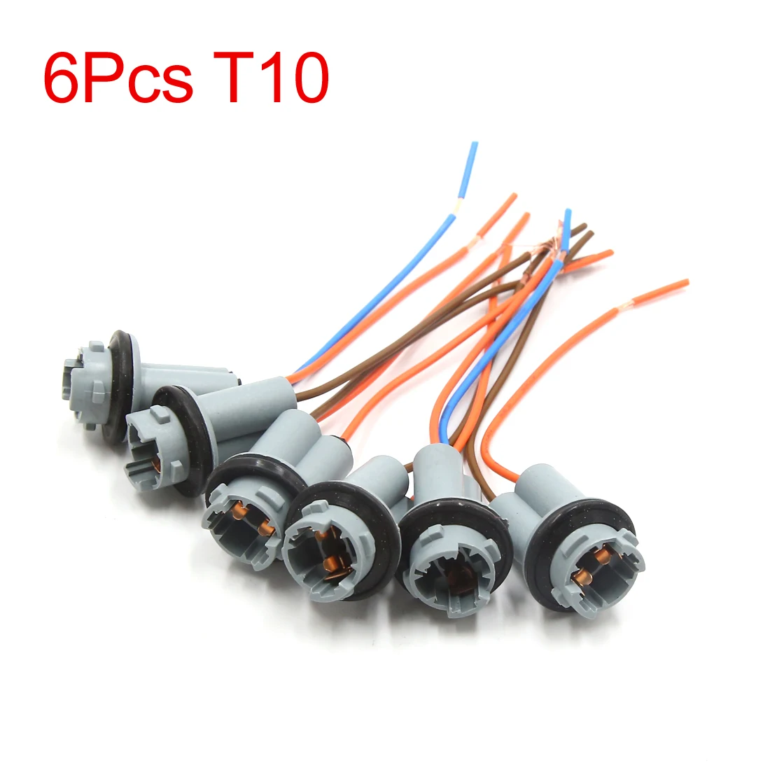 

X Autohaux водонепроницаемый T10 W5W 168 194 2 провода Автомобильный светодиодный Smd светильник провод держатель гнезда Разъем Замена 2/4/6/7 шт.