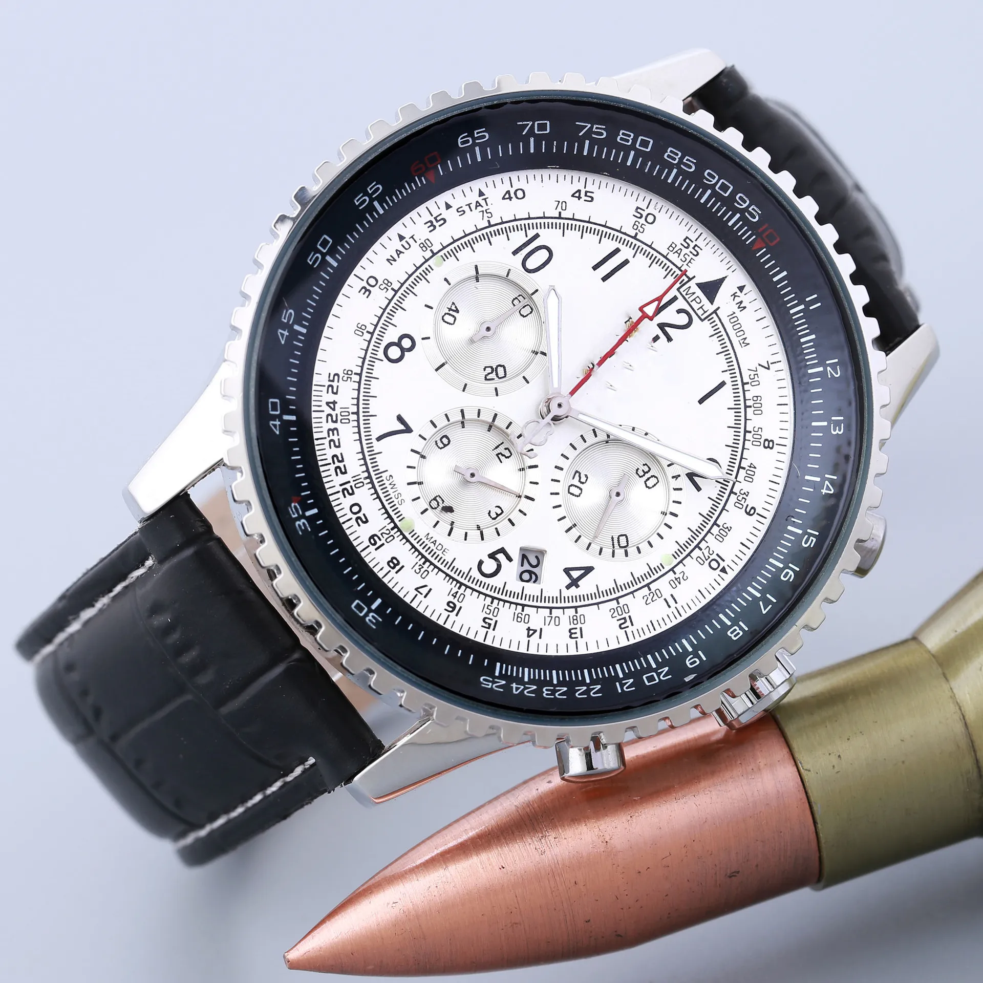 

Men's Watch Brand Watch Quartz Watch Men's Watch Fashion Men's Watch Steel Band Watch Casual Watch Calendar Watch Belt Watch