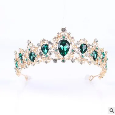 Сияющий Синий корона принцессы из страз с рисунком &quotАладдин&quot фильм