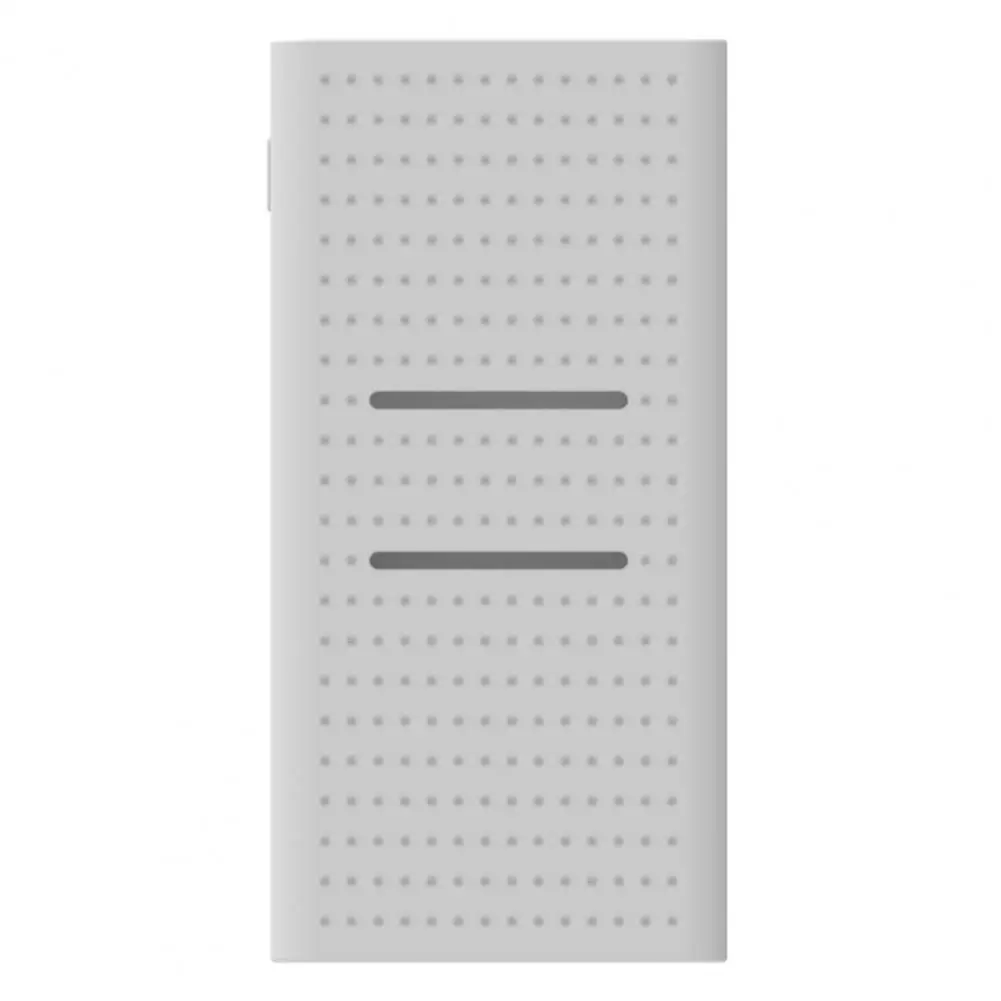 Защита от пыли сплошной цвет мягкий силиконовый защитный чехол для Xiaomi 20000mAh Power