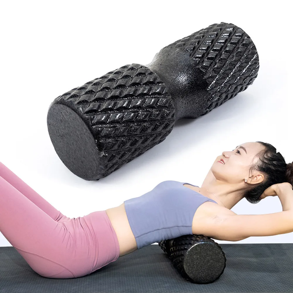 1pc EPP Yoga Foam Roller Training Colume Fitness Deep Tissue Massage Exercise Pilates Body Building Back Soft Massager - купить по