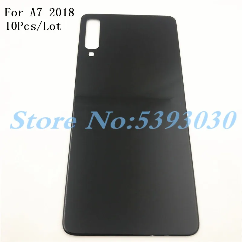 10 шт./лот новинка для samsung Galaxy A7 2018 задняя крышка батареи A750 чехол A750F SM-A750 дверь