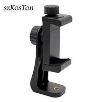 360 Degree Mobile Phone Clip Compatible With All 1 4 Screw Cellphone Holder Tripod Mount Desk Tripod Adapter For Samsung iphone