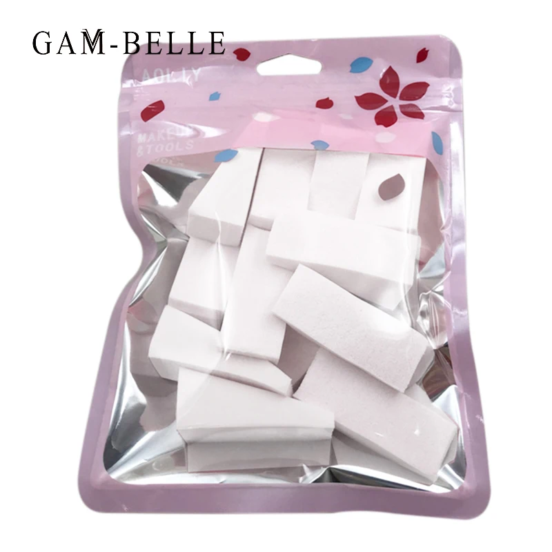 GAM BELLE 1/8/12/24 шт. Дизайн ногтей градиентный цвет штемпелюя губка основа консилер