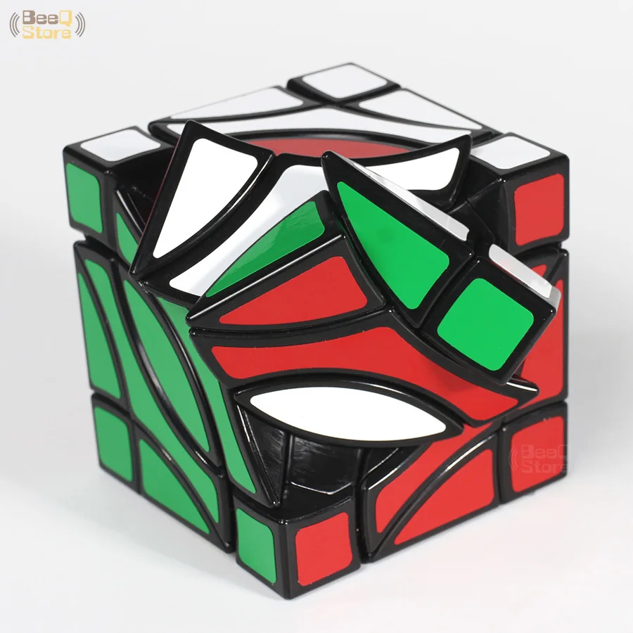 LanLan кубик для рыб 4 углов двойная рыба Профессиональный пазл антистресс