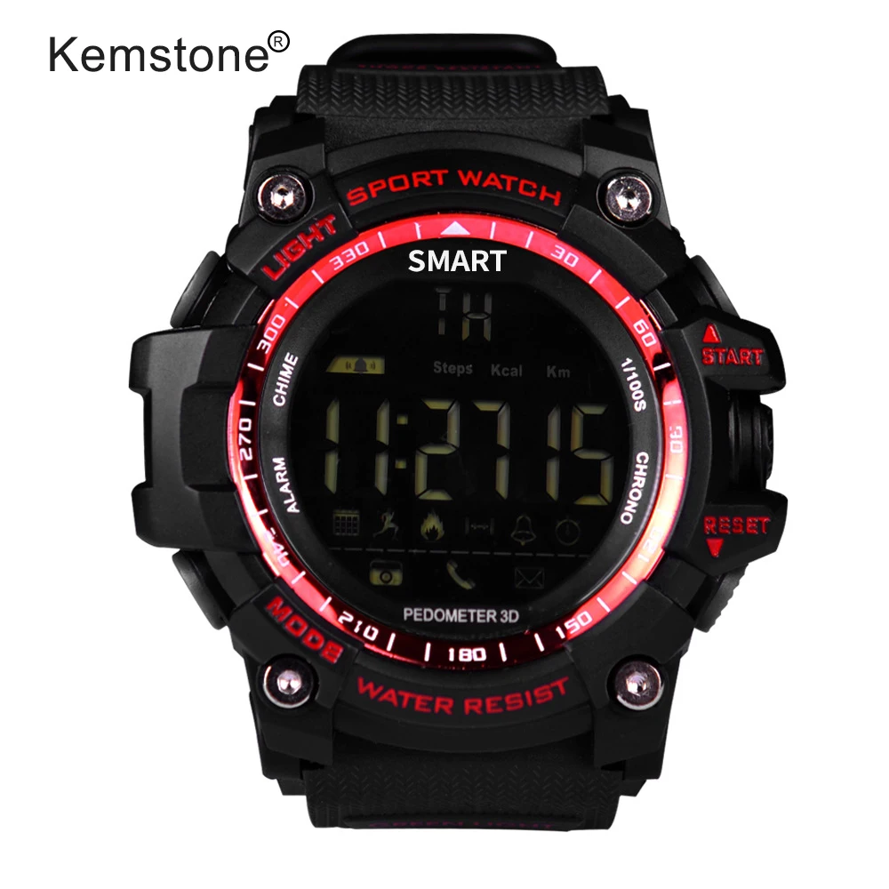 Водонепроницаемые Смарт-часы Kemstone для мужчин фитнес-трекер с функцией
