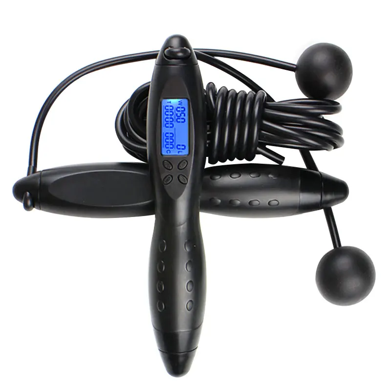 

Jump Rope Digital Counter for Indoor/Outdoor Fitness Training Boxing Adjustable Calorie Skipping ope Workout for Women,MenR