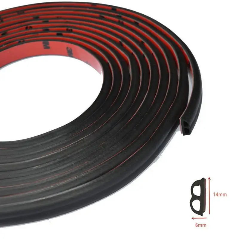 Уплотнительная лента для автомобильной двери B типа резиновое звукоизолирующее