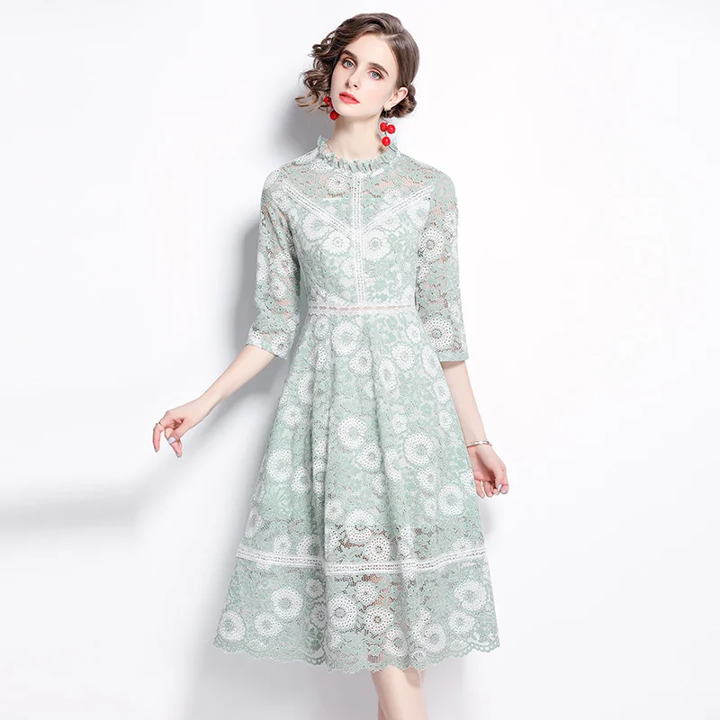 

Женские вечерние платья с высокой талией, элегантные облегающие платья Vestidos De Festa, летнее модное кружевное платье