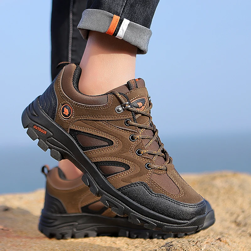 Мужские кроссовки большого размера мужские водонепроницаемые для кемпинга