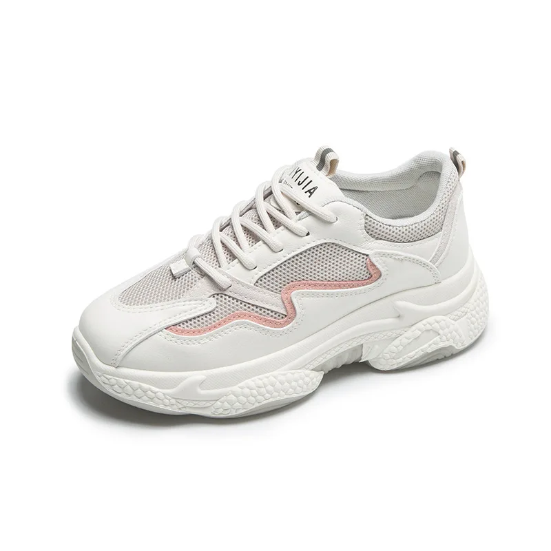 Летние кроссовки на платформе Женские брендовые Модные Повседневные Женская