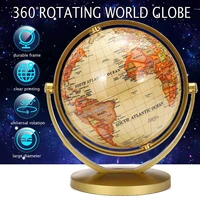 terrestrial earth globe world map with stand geography education toy home decoration office ornament kids gift