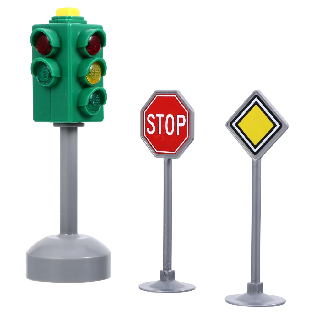 

1 Set Kids Simulation Traffic Light Toy Kit Kids Safety Education Model Toy
