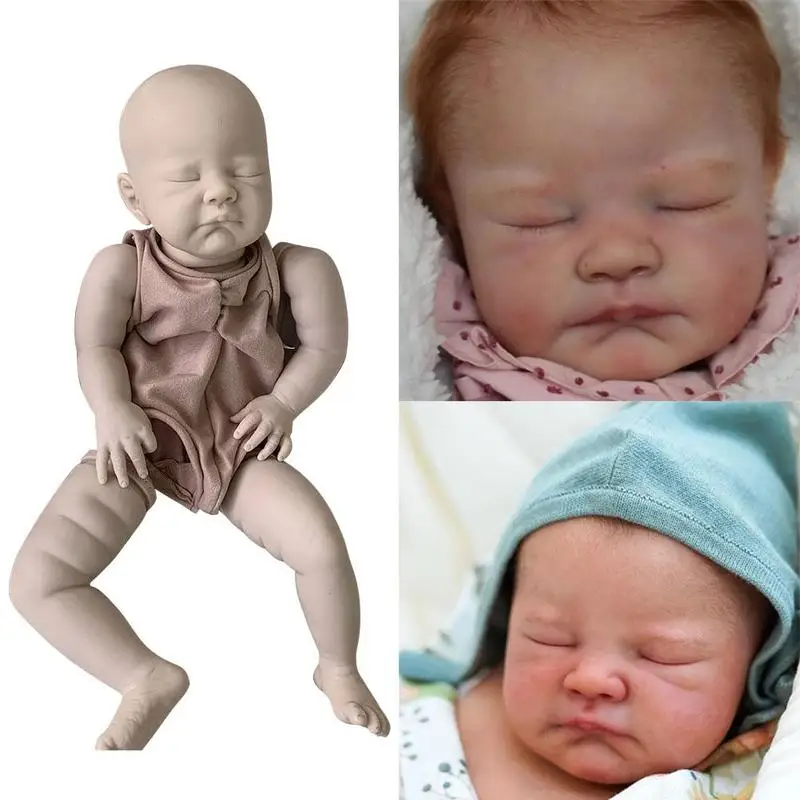 

22-inch lifelike limited edition doll unassembled doll Reborn Doll Kit Y8V0
