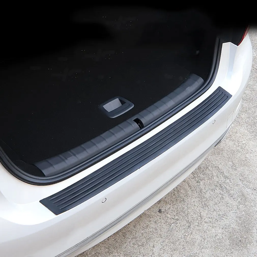 

Car Trunk Protection Strip Gum Bumper Anti-Collision Anti-Scratch Tailgate Trim Door Sill Protector 1 Set