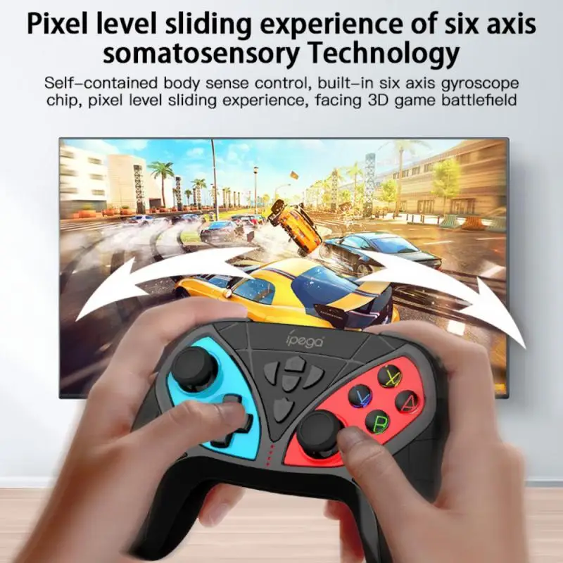 

2021 Bluetooth Gamepad For Switch NS Console/Android Wireless Joystick Controller For P3 Console with 6-Axis Gamepad Hot