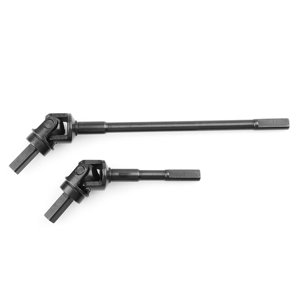

1 Pair Strengthened Steel Univsersal Joint Front Axle Shaft CVD for Axial SCX10 III AX103007 RC Model Car Simulation Parts