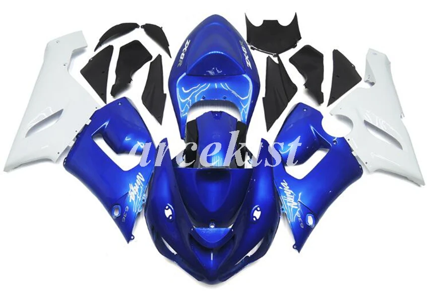 Комплект обтекателей для мотоцикла 4 подарка полный комплект Kawasaki Ninja ZX-6R 2005 2006 05 06