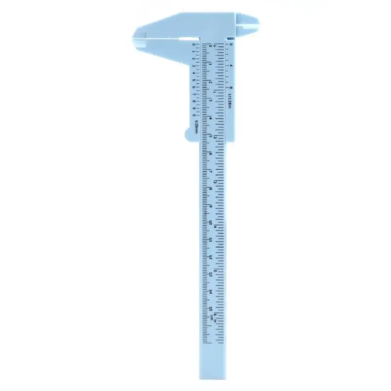 150mm Type 2 Blue 150 мм ЖК-цифровая линейка Электронный штангенциркуль из углеродного волокна микрометр двойная шкала пластиковый студенческий измерительный инструмент - Цвет: 150mm Type 2 Blue