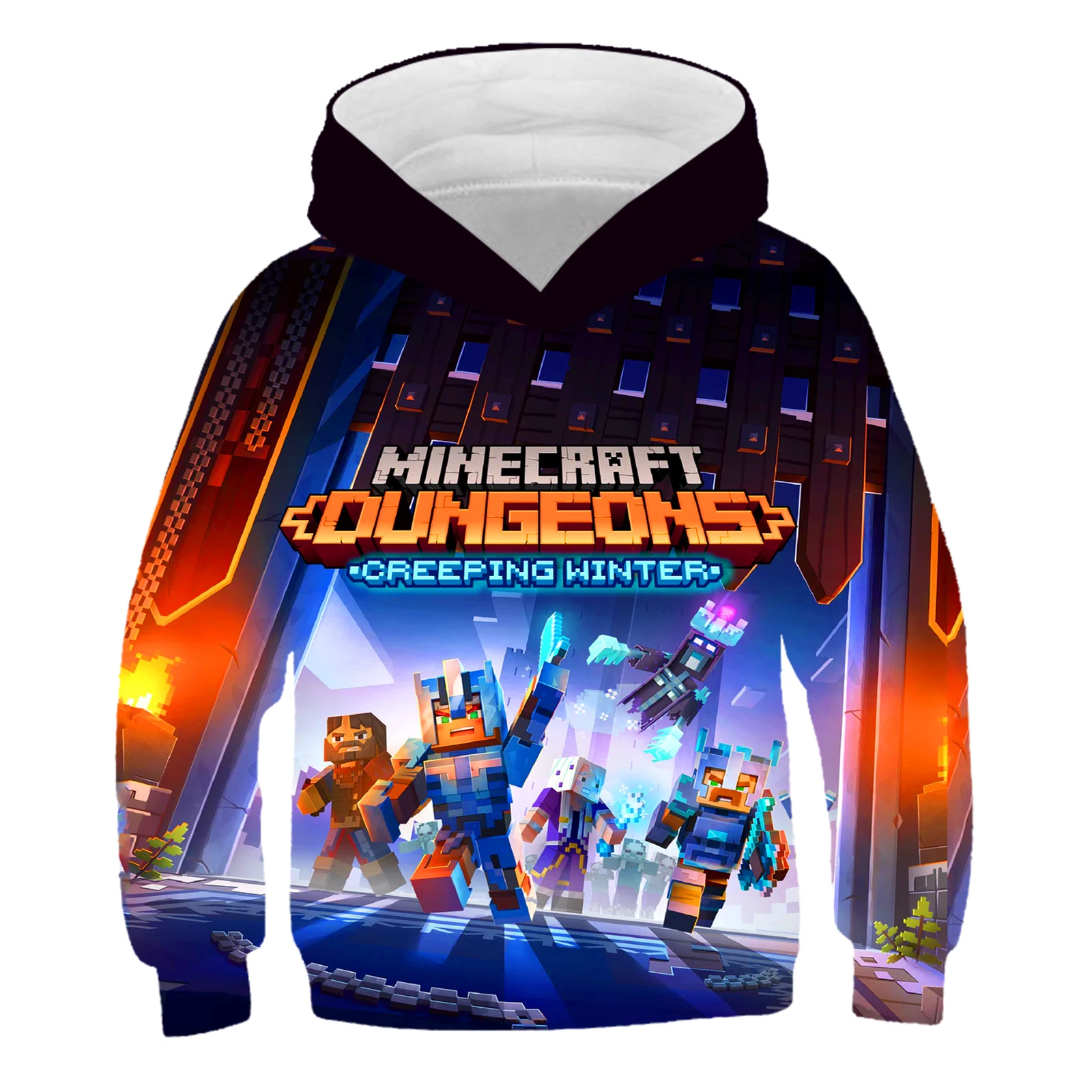 

Hoodie 2021 Spring and Autumn Boy Casual Sweater Game World Hooded Sweater Girl Hood 3D