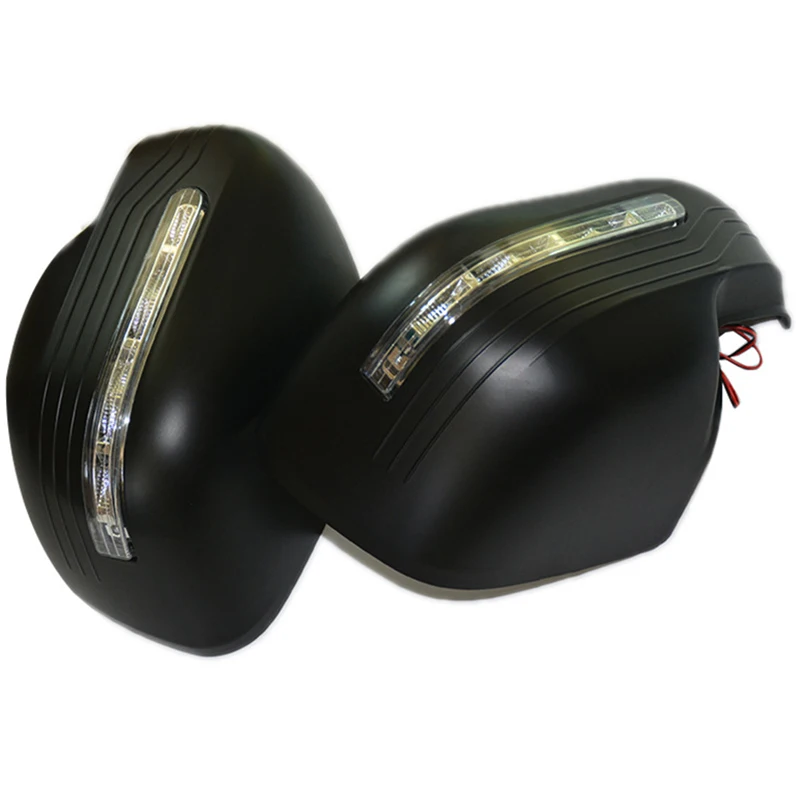 Автомобильная боковая зеркальная крышка со светодиодом для Nissan Navara NP300 2015-2019