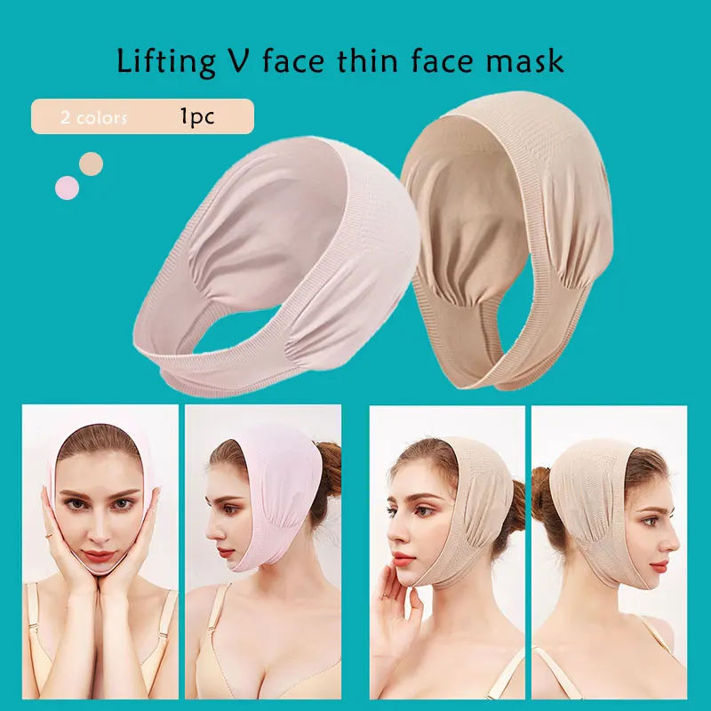 

Lifting Double Chin Decree Pattern Sleep Beauty Woman Bandage V Face Artifact Face-lift Face Mask