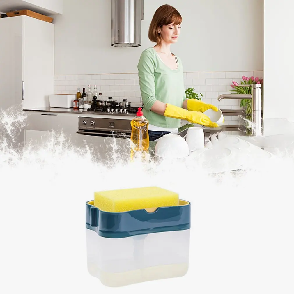 Кухонная щетка инжектор для моющего средства автоматическая коробка выпускного