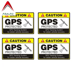 4 светоотражающих автомобильных наклейки Aliauto, защита Gps, водонепроницаемые аксессуары, ПВХ наклейка для мотоцикла, Nissan Suzuki,12 см * 8 см