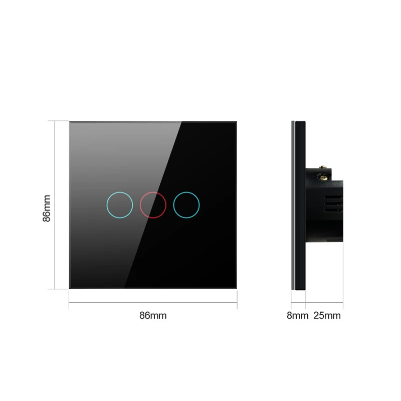 

Tuya WiFi Smart Light Switch Smart Home Touch Sensor Smart Wireless Wall Switch smart life Voice Work with Alexa Google Home