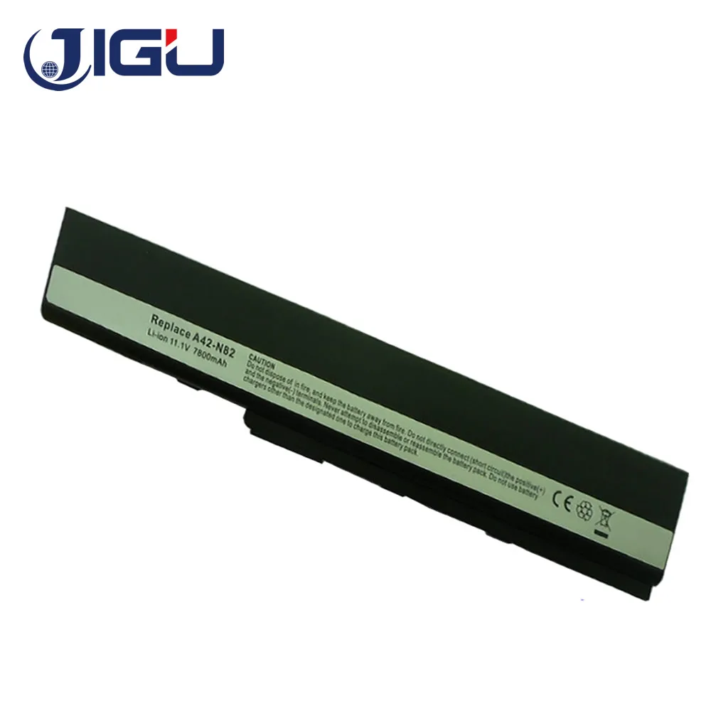 JIGU 70-NXM1B2200Z 90-NYX1B1000Y A31-B53 A31-K52 A32-K52 A32-N82 A41-K52 K52L681 Аккумулятор для ноутбука asus A42-K52 |
