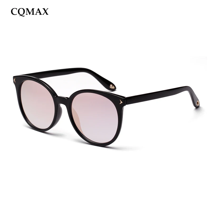 CQMAX 2019 Модные Классические Круглые ретро солнцезащитные очки роскошные женские