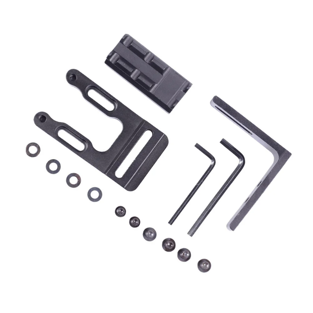 

1 Set Bow Sight Bracket Aluminum Alloy Compound Scope Holder Outdoor Supply