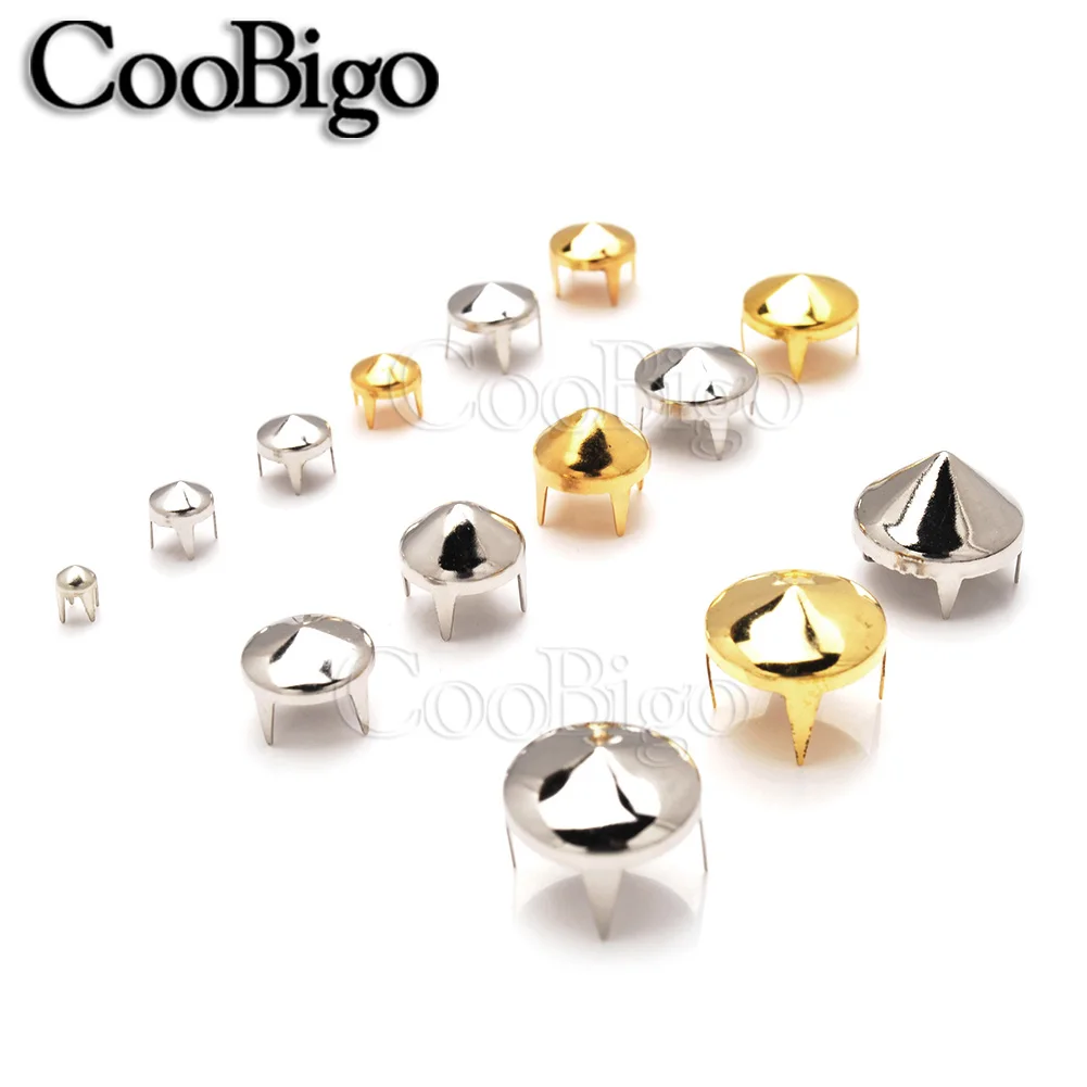 В стиле панк рок конуса заклепки Спайк коготь украшения сумки ремни Шляпа сапоги