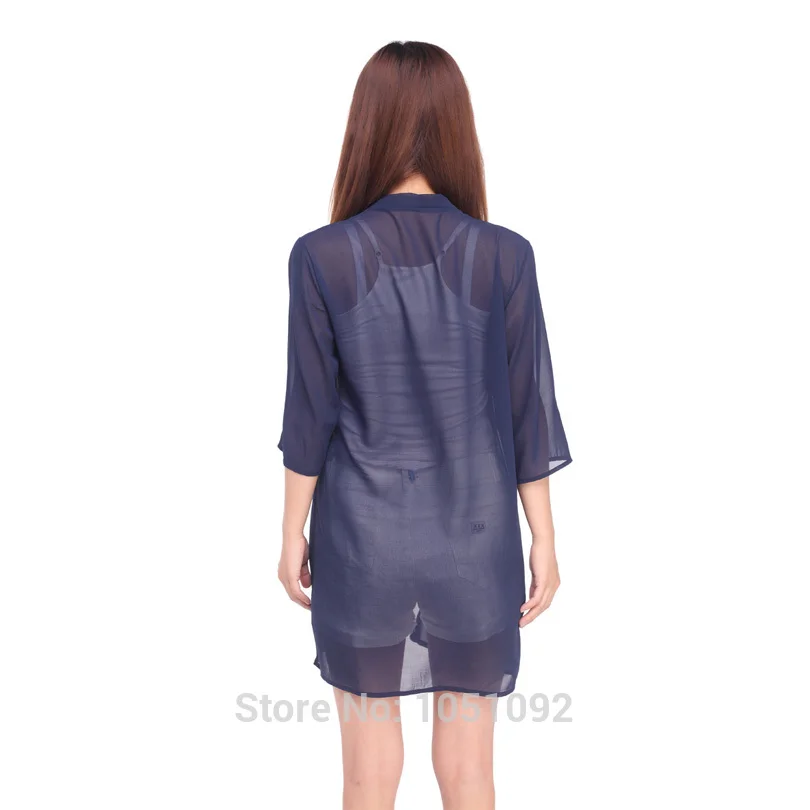 10 шт. шифоновые пляжные рубашки мусульманская шаль свободная Солнцезащитная