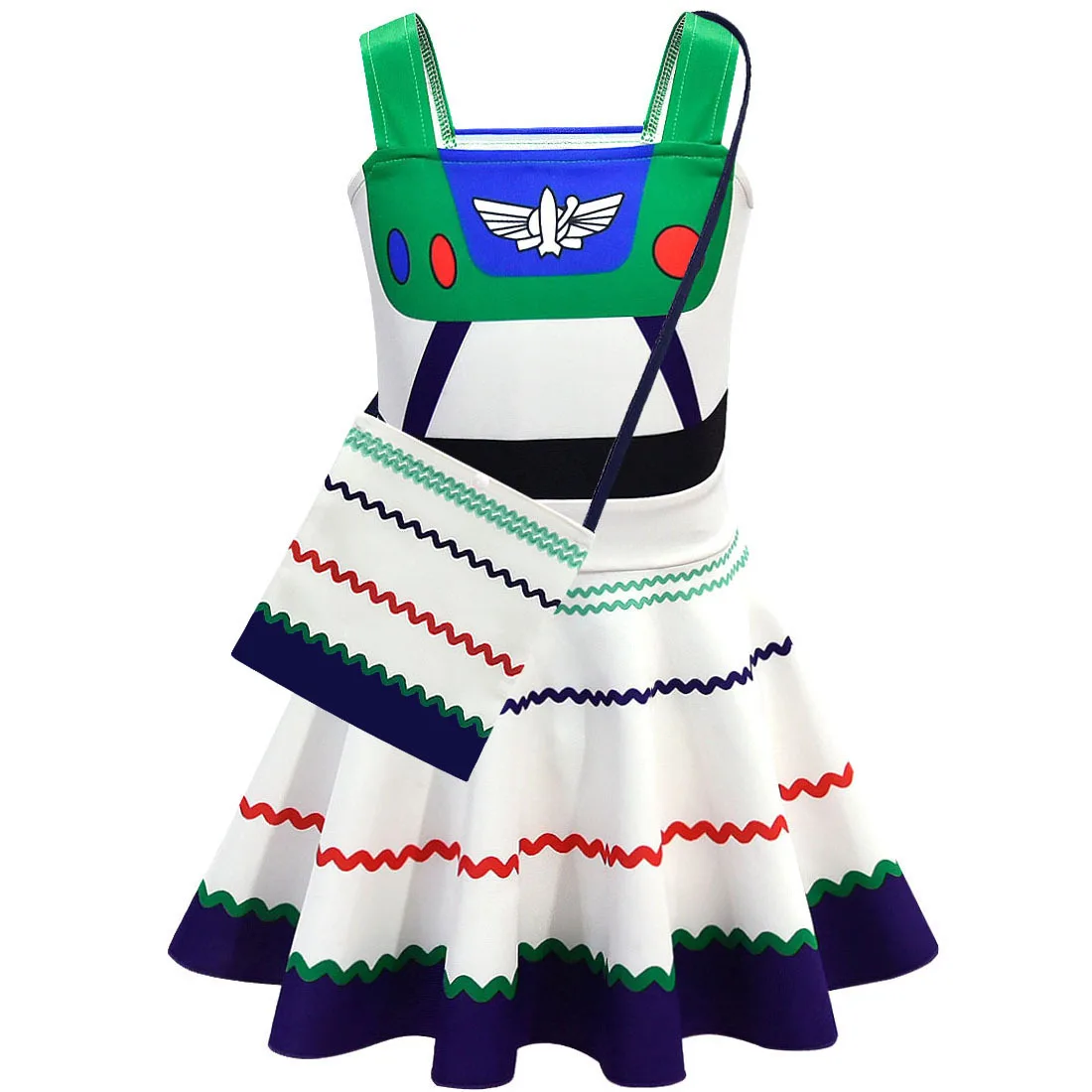 Новая история игрушек 4 Хэллоуин косплей Базз Лайтер девушка одежда детское