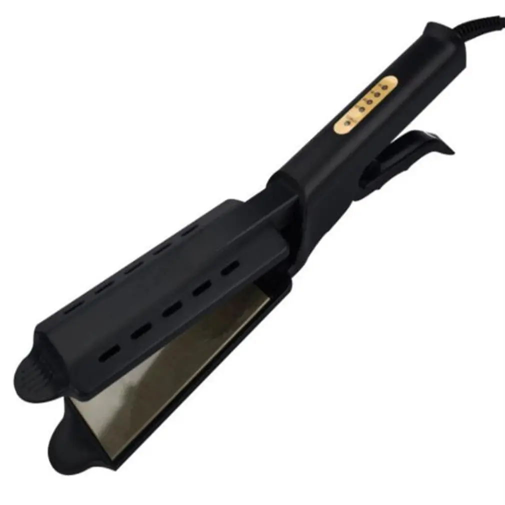 

Ceramic Tourmaline Board With Ions Brush Female Hair Straightener Comb Flat Iron Dual-use Hair Straightener