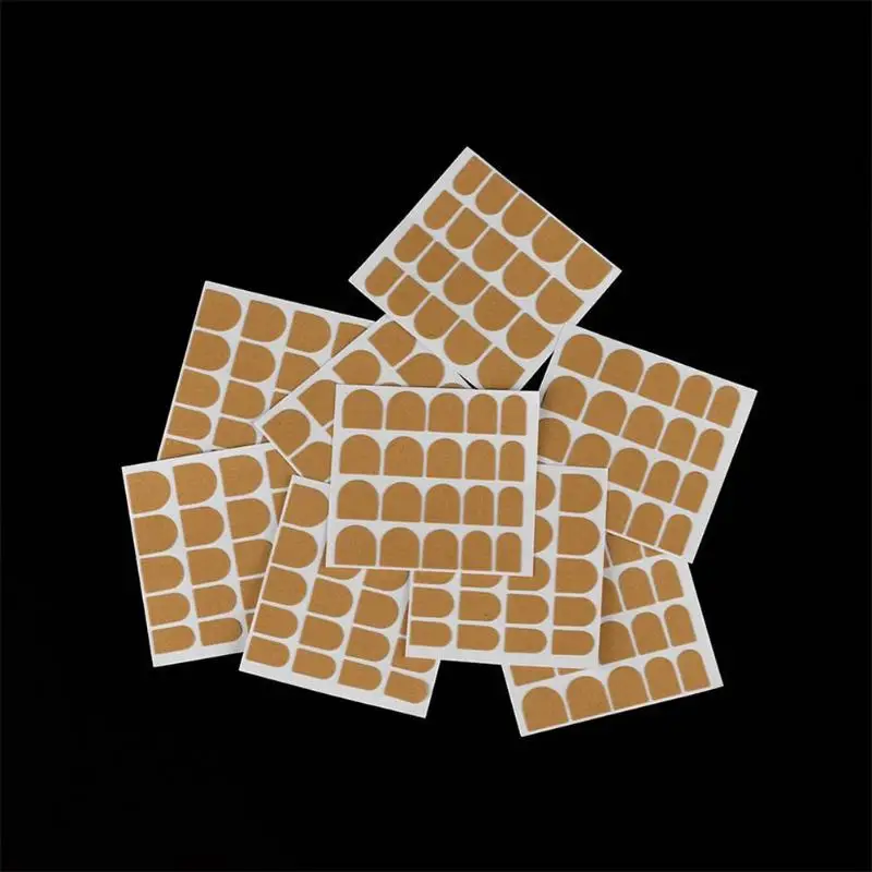 10 страниц = 200 шт. двухсторонние наклейки на ногти клей для ногтей поддельная