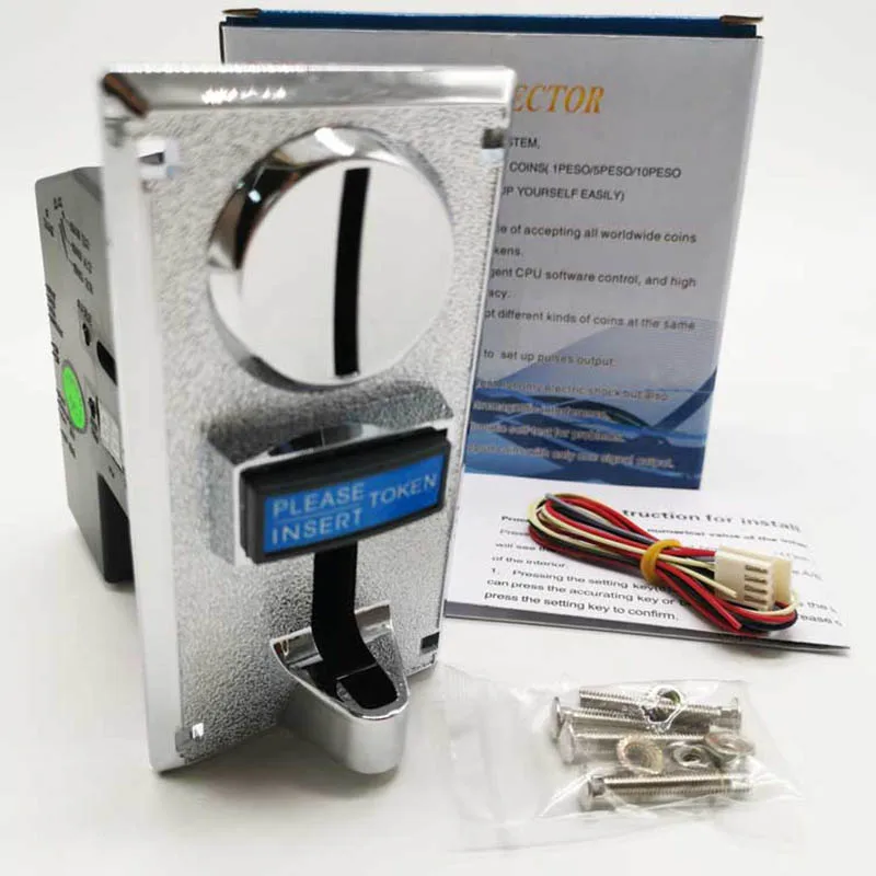 Монетоприемник Селектор Мульти монетоприемник электронный рулон для механизма
