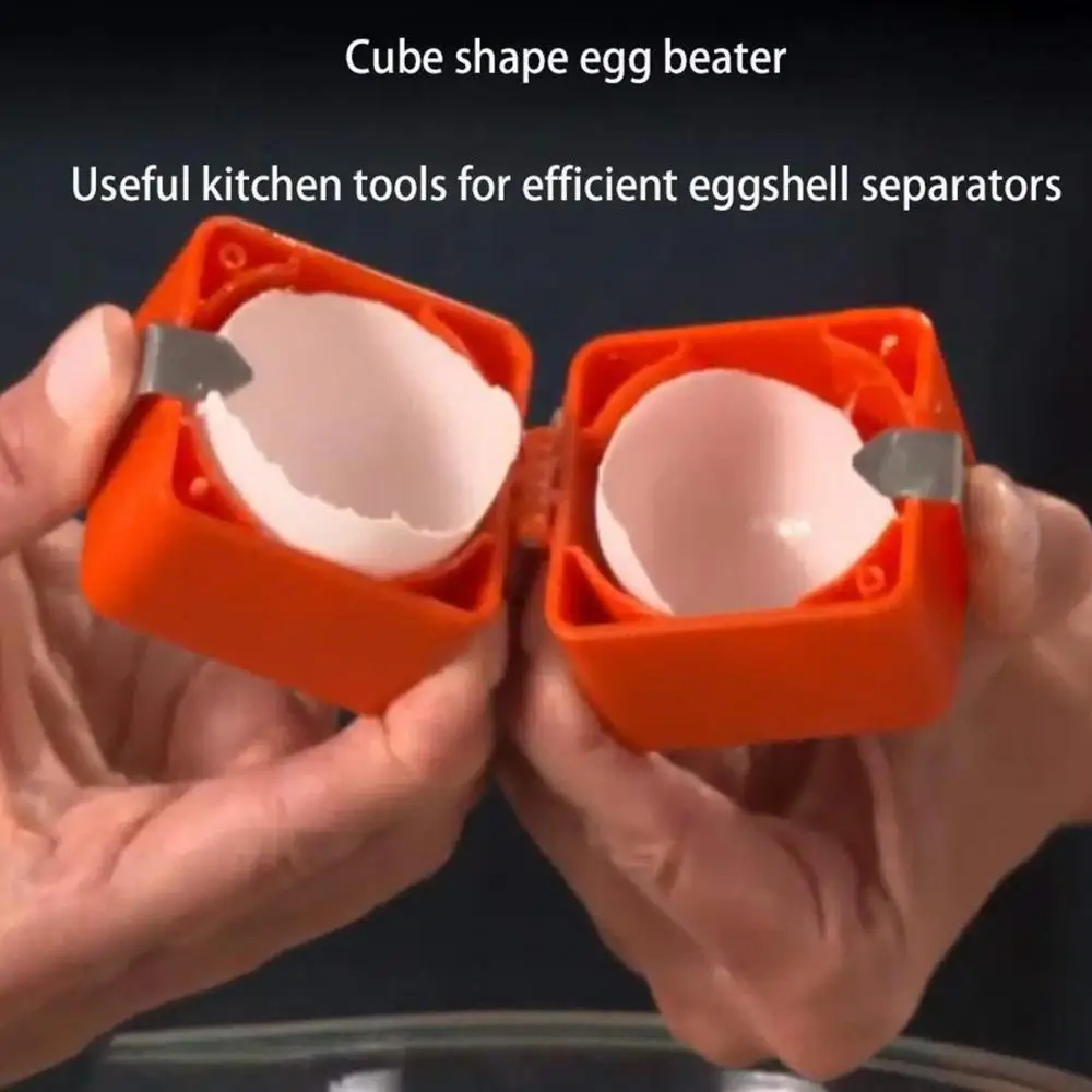 Портативная открывалка для яиц ручной яйцеоткрыватель нож ракушек кубики из АБС