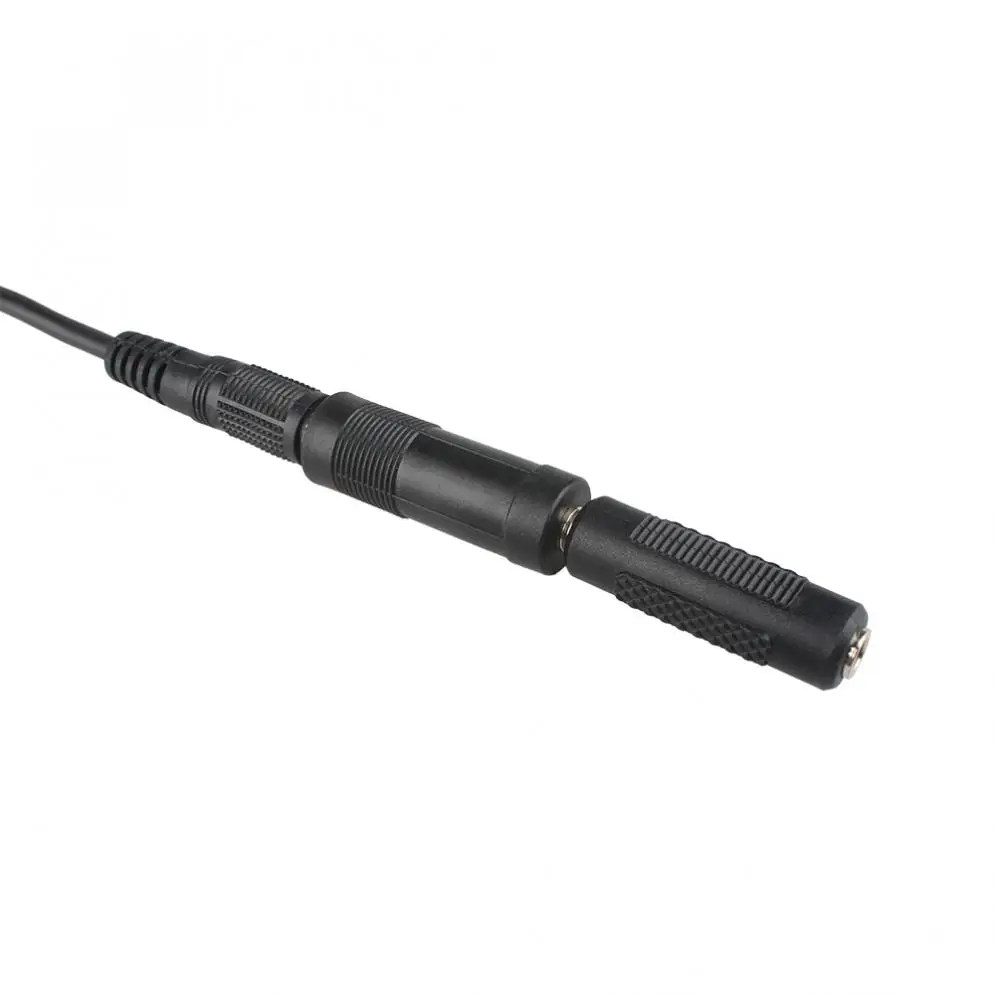 

2PCS Microphone MIC / Audio Adapter 3.5mm Male to 3.5mm Female Suitable for Guitar Amplifier / Mix / Handset