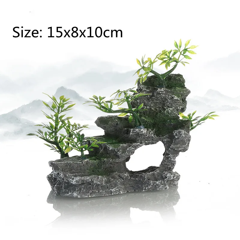 Украшение для аквариума 1 шт. искусственный камень аксессуары | Дом и сад