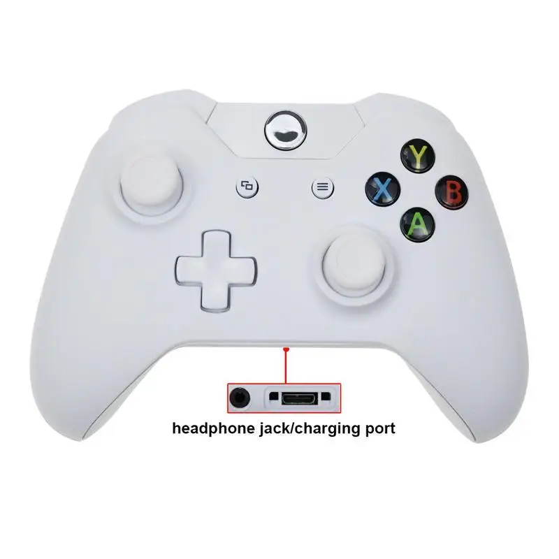 

Для контроллера Xbox One, беспроводной 6-осевой Двойной вибрационный геймпад с разъемом для наушников, джойстик для консоли Xbox One S/ПК