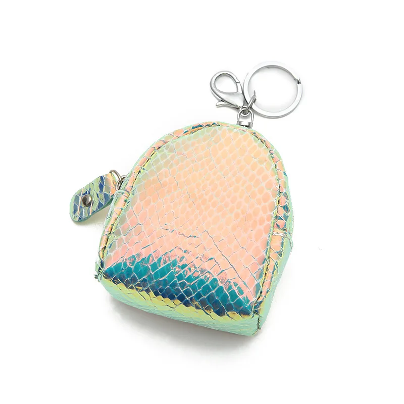 Новинка брелок для ключей из искусственной кожи с лазерным нулевым кошельком