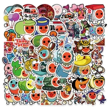 10/30/50PCS Taiko No Tatsujin Stickers Aesthetic Laptop Luggage Water Bottle Waterproof DIY Graffiti Decal Sticker Packs Kid Toy