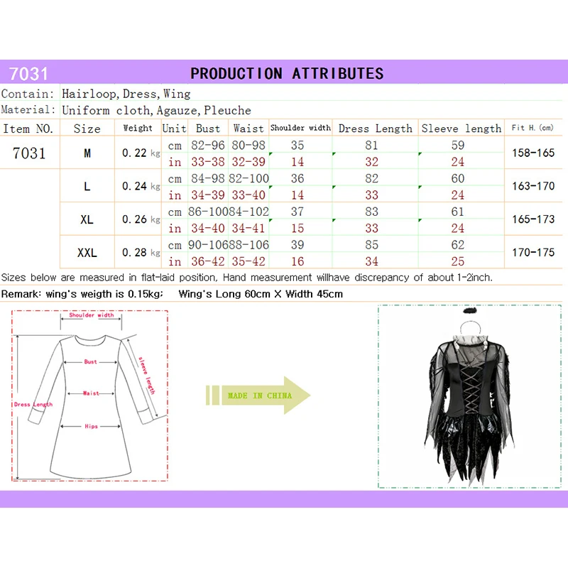 1 шт. для женщин в готическом стиле 団地 сексуальный костюм темно Хеллоуин дамы