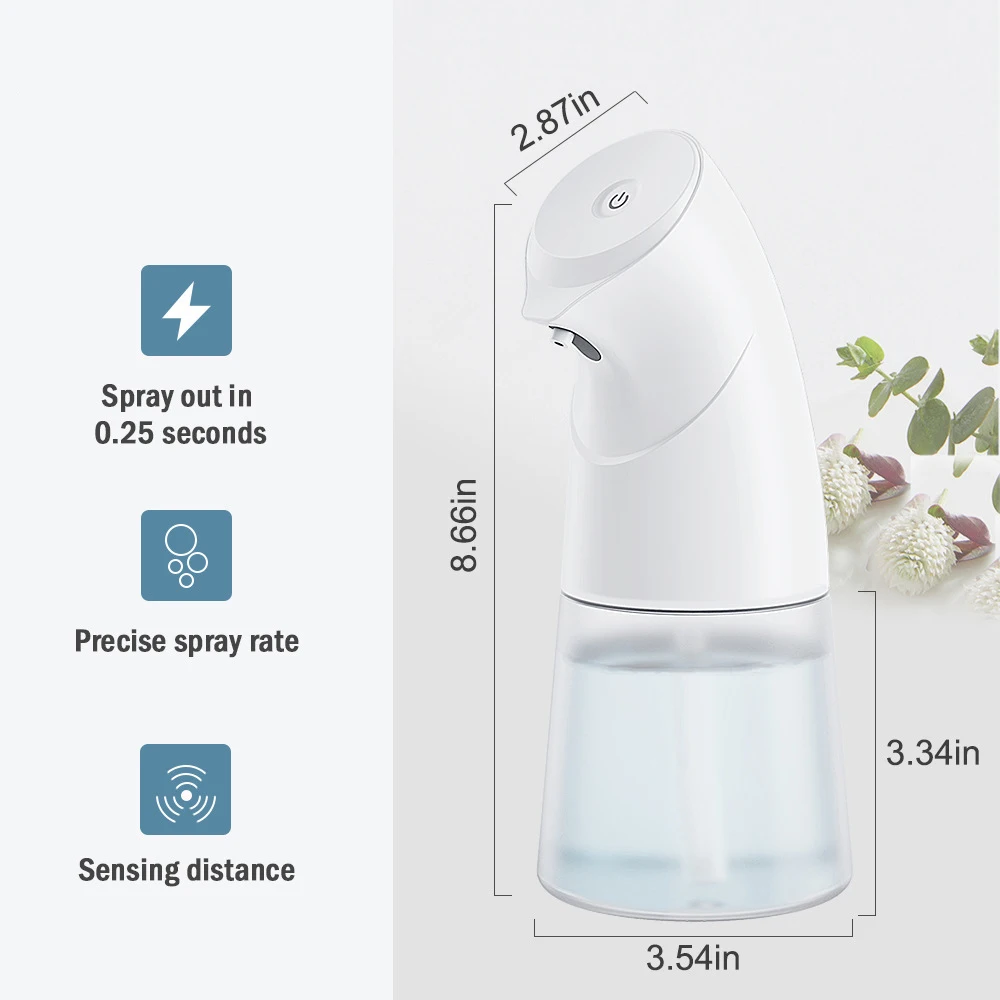 Автоматический индукционный Сенсор пенного мыла Инфракрасный Дозатор пены для