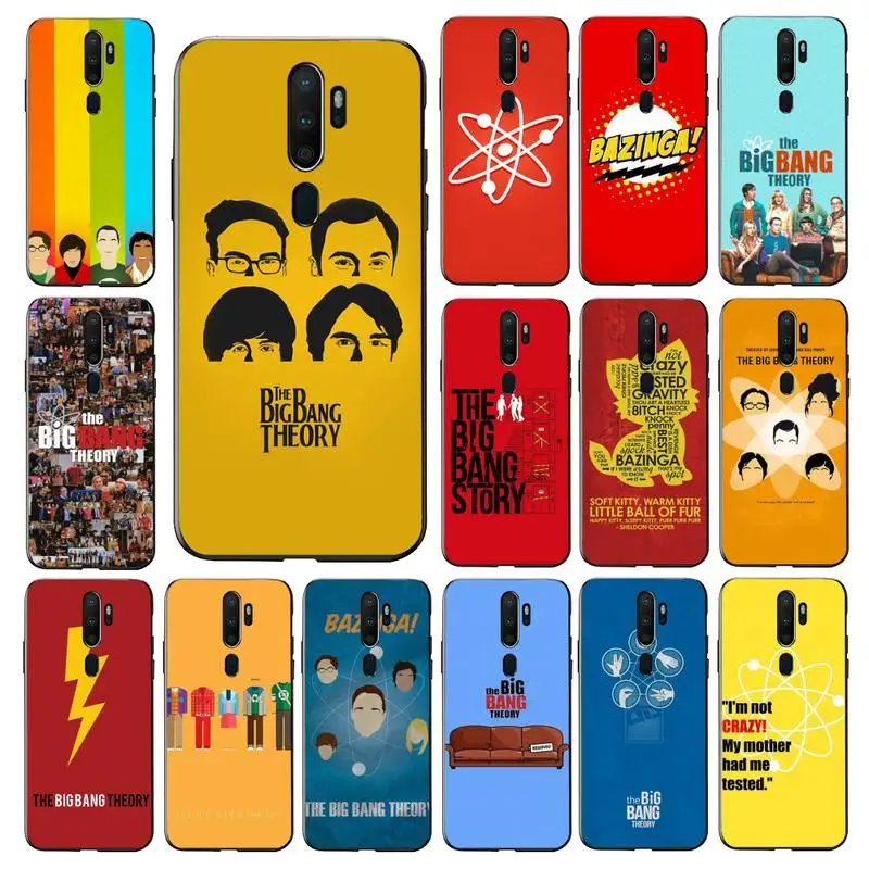 

YNDFCNB The Big Bang Theory Phone Case for Vivo Y91C Y11 17 19 17 67 81 Oppo A9 2020 Realme c3