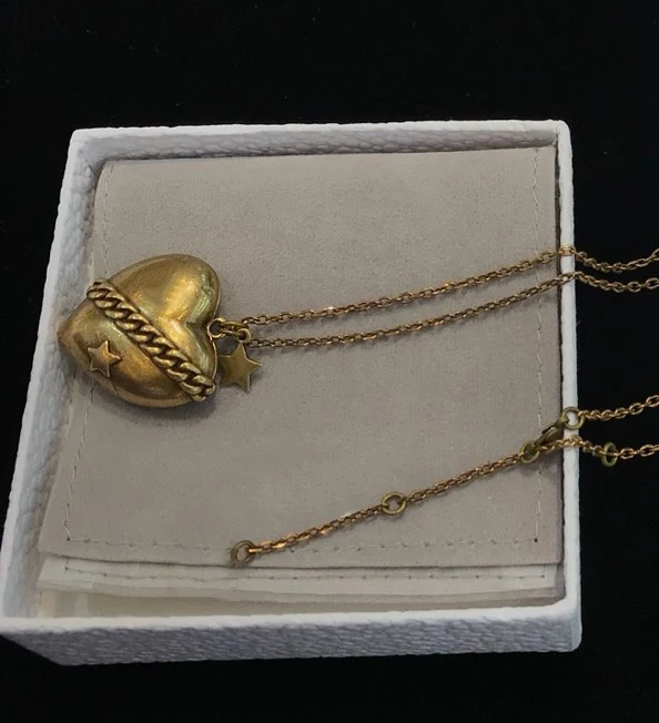 

Brand 2022 New Popular Pentagonal Star Heart Clover Love Lovely Luxury Quality Fashion Super Brass Necklace Three Styles