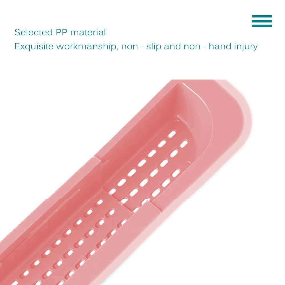 Телескопический раковина шкаф мыло губка сливная полка-корзина для хранения