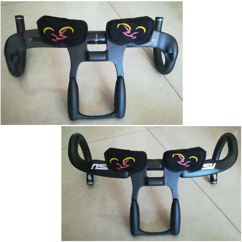 Горячая углерода TT мотоциклов рупор триатло руль для триатлона дорожный